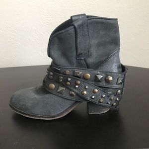 Corral studded strap ankle boot